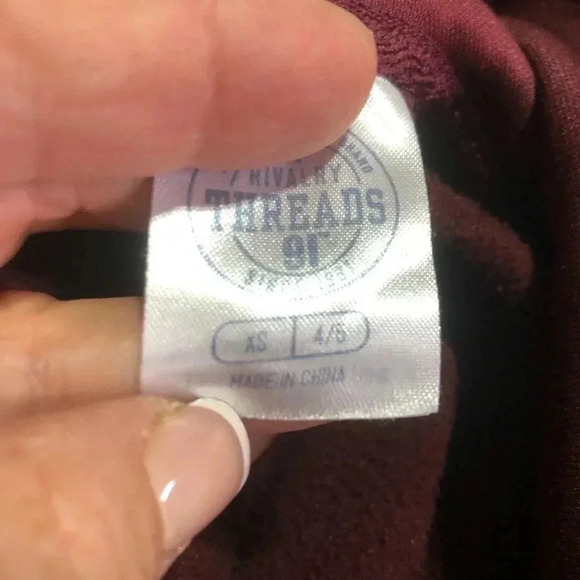 Virginia Tech Hokies Hoodie, pull over, pouch pocket, HOKIE Logo, Unisex - Picture 5 of 5